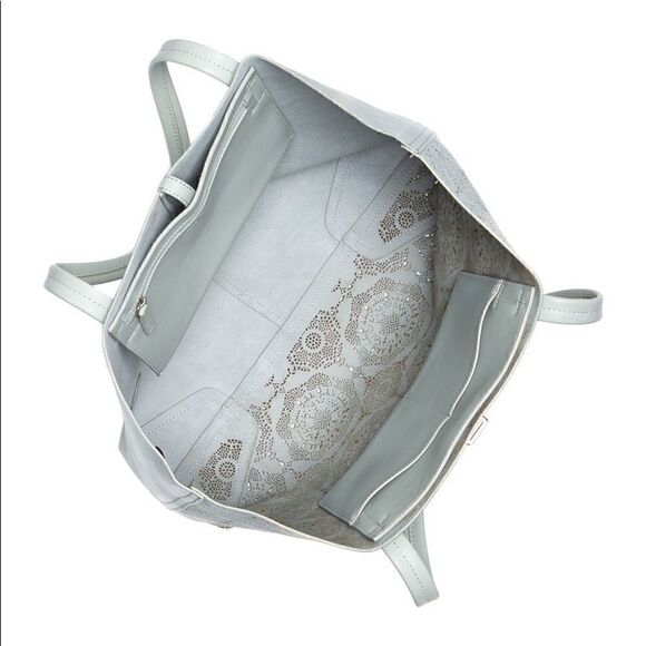 Vince Camuto Leila laser cut leather tote - Picture 3 of 7